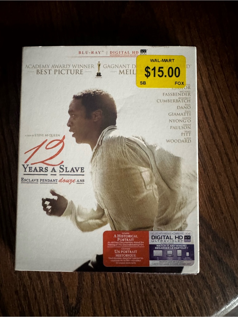 Blu-Ray — 12 Years a Slave (NEW in wrap)
